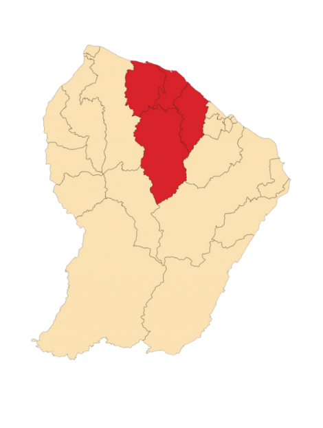 Guyane française: carte des communes (municipalités)